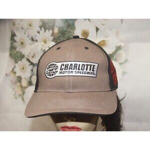 Charlotte Motor Speedway Hat NASCAR Rare 2013 Crew Hat NEW Unisex